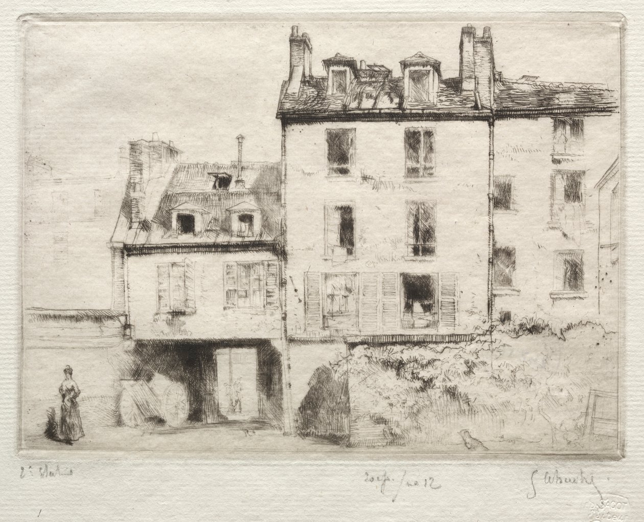 Rue Lacépède: hjertet av Aciereur Cottens av Gustave Leheutre