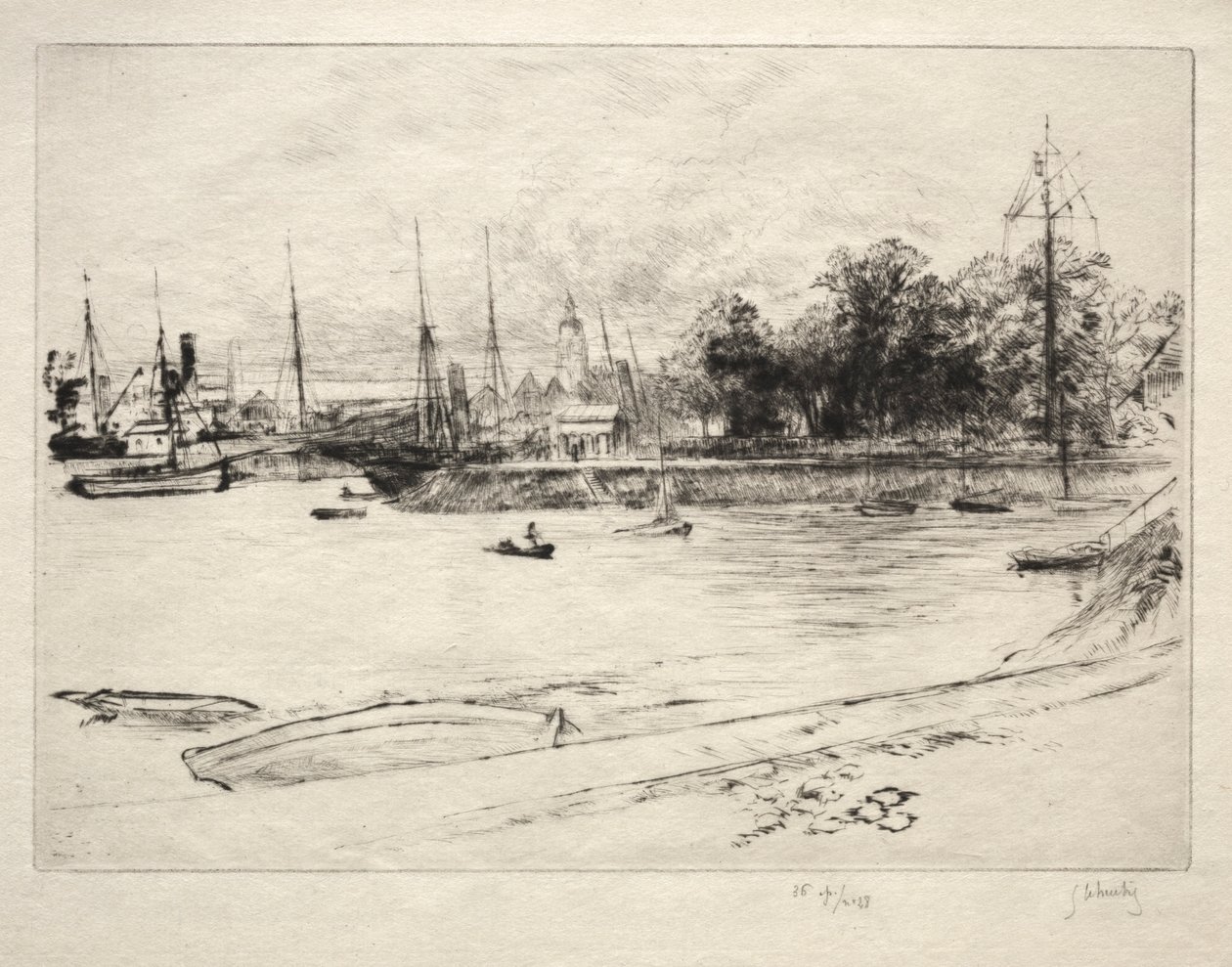 Semaforhagen. av Gustave Leheutre
