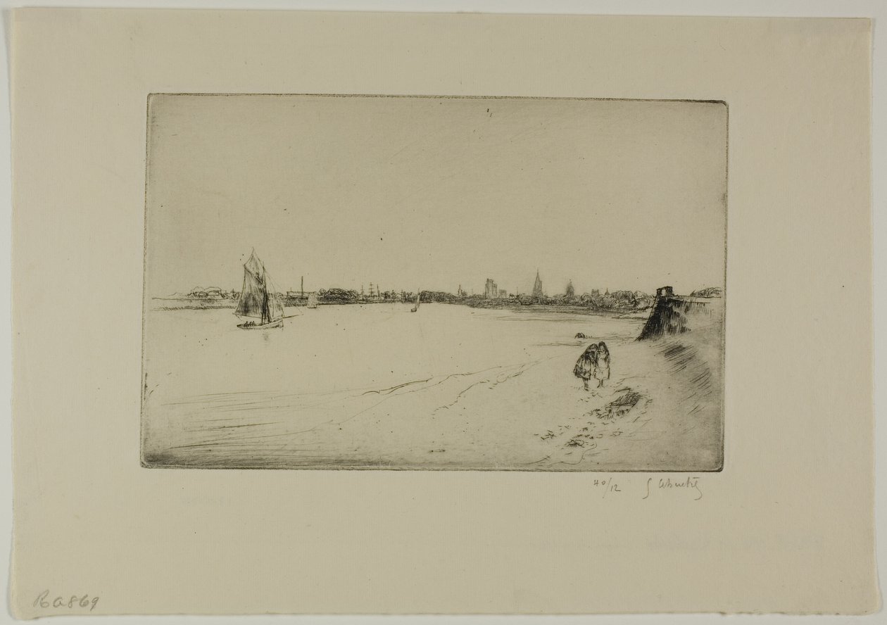 Den ytre havnen i La Rochelle av Gustave Leheutre
