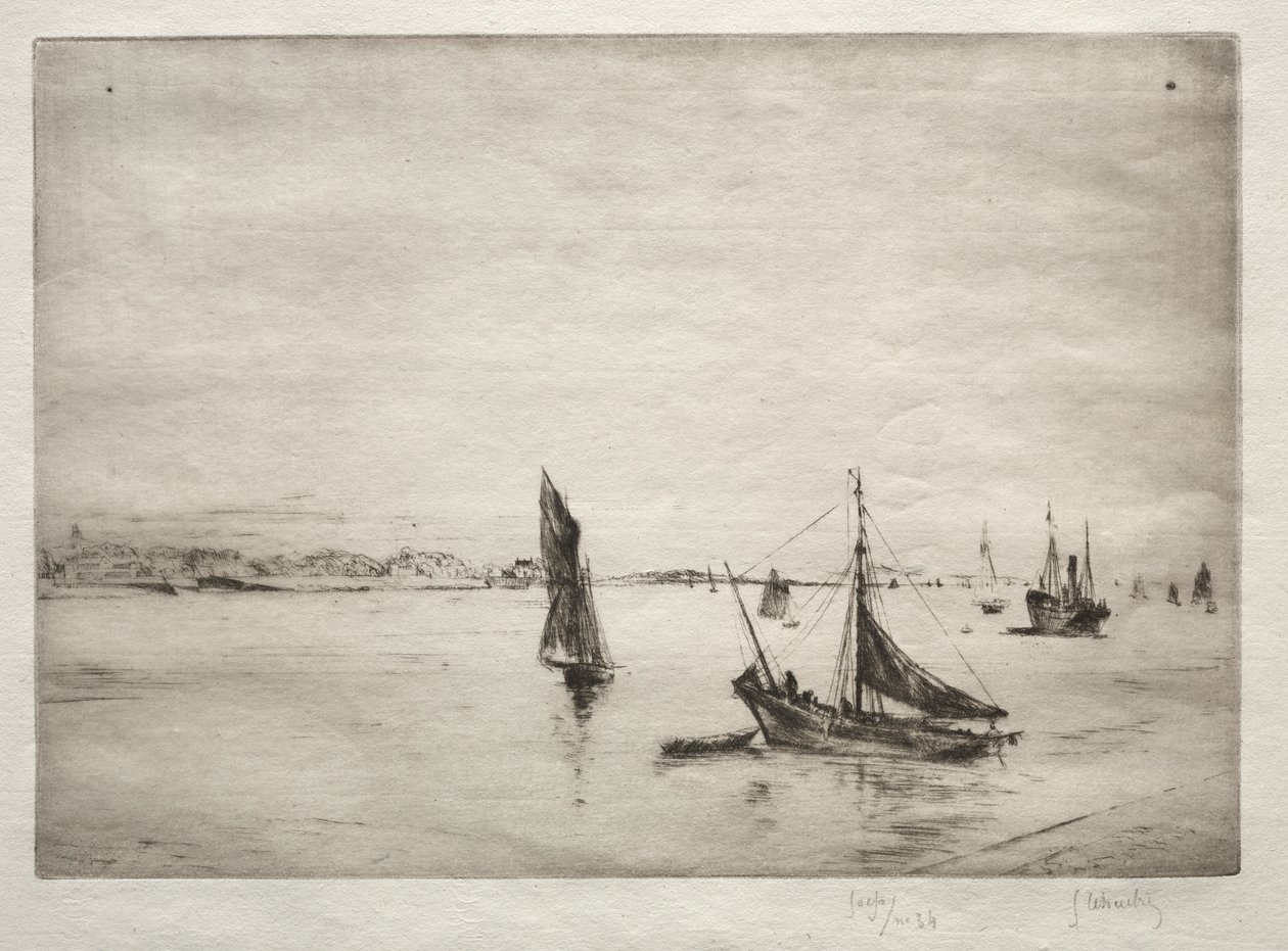 Veien til La Rochelle av Gustave Leheutre