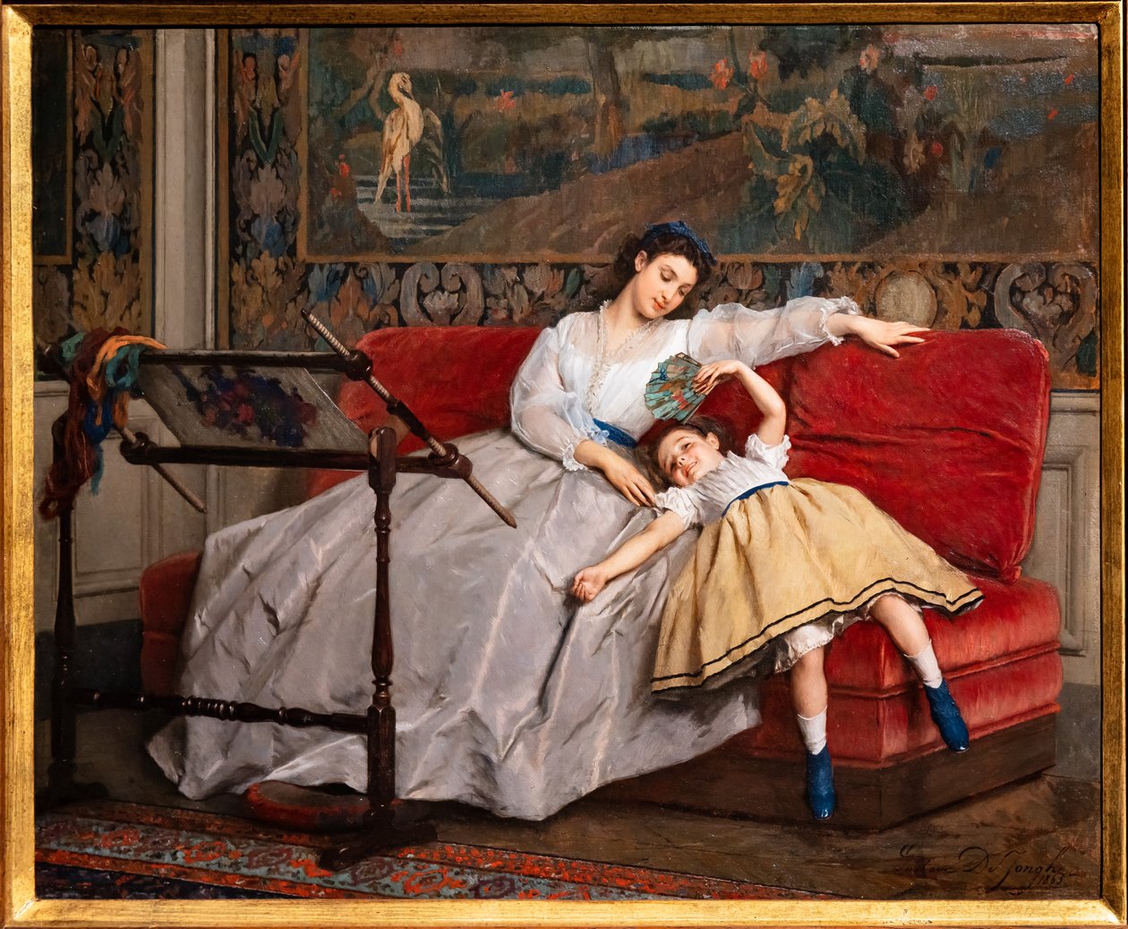 Morsomhetens gleder av Gustave Léonard de Jonghe