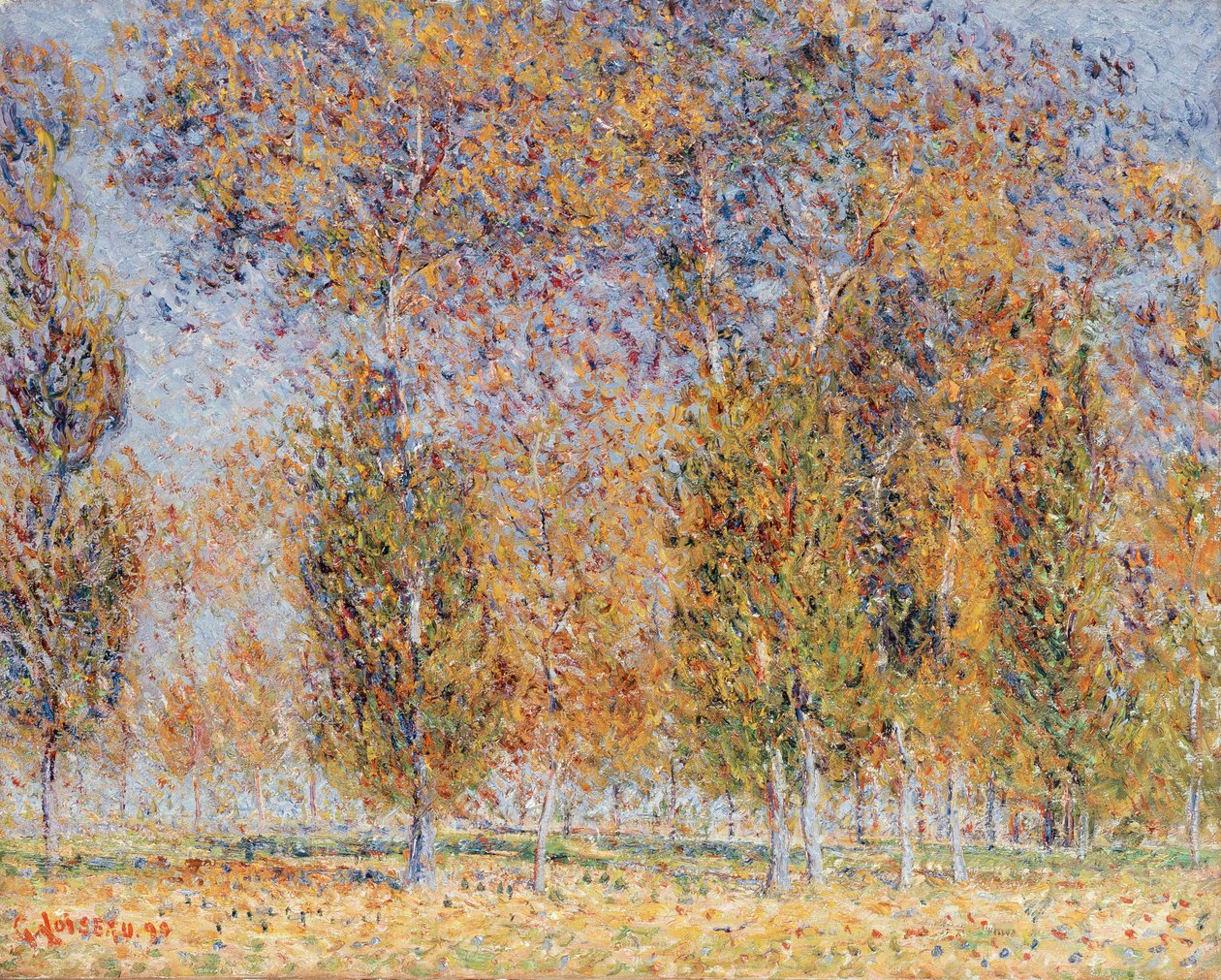 Høstinntrykk, Saint-Cyr-Du-Vaudreuil, 1899 av Gustave Loiseau