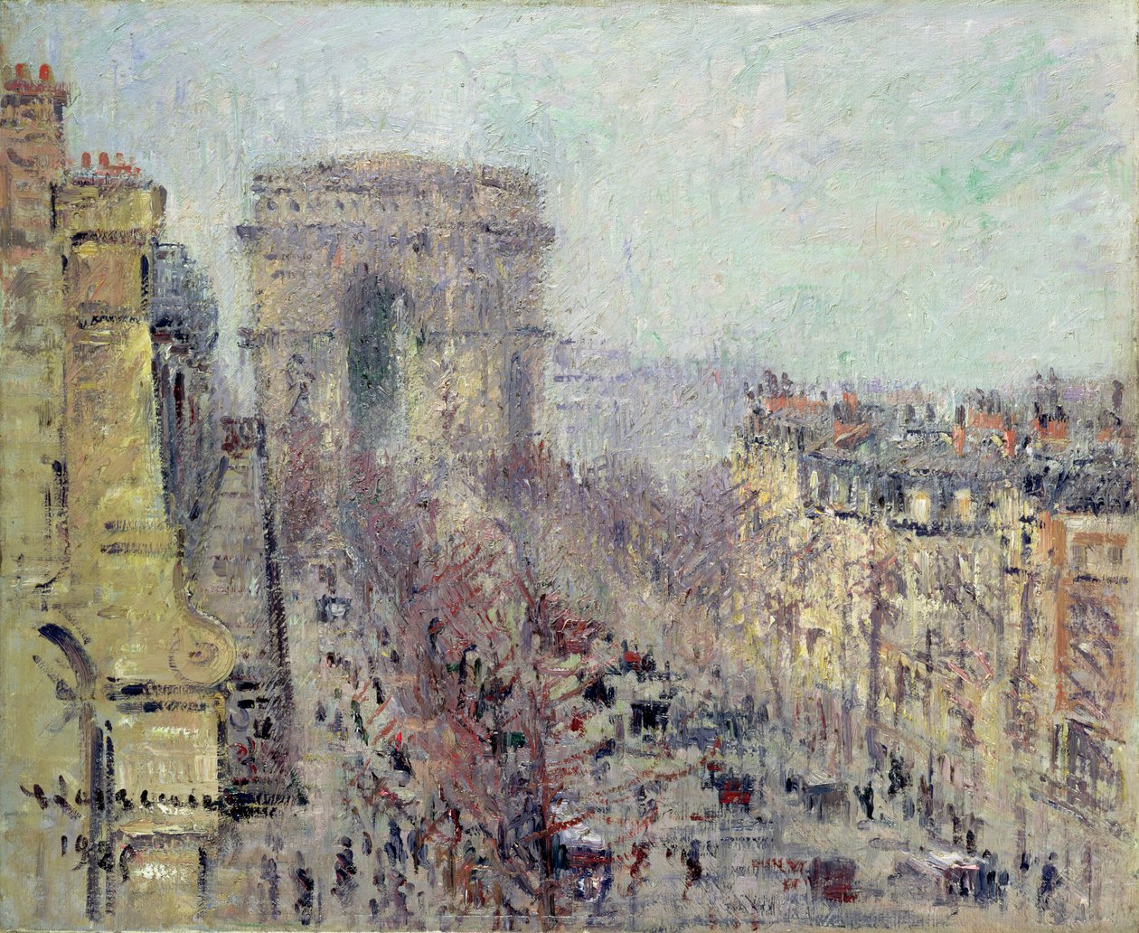 Avenue de Friedland, Paris av Gustave Loiseau
