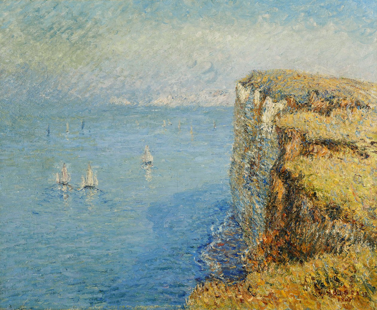 klipper i Normandie; Klipper i Normandie, 1901 av Gustave Loiseau
