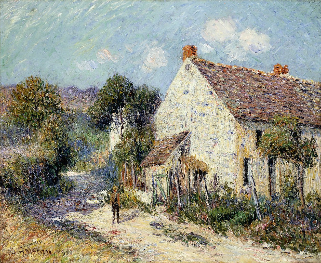 Landskapet i Seine-et-Oise; Landskapet i Sein-et-Oise, 1906 av Gustave Loiseau
