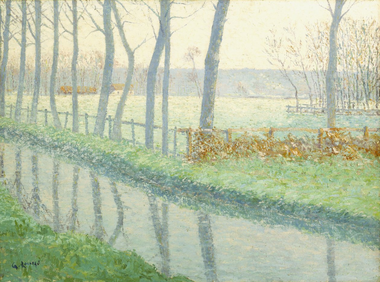 Sausseron, Nesles-la-Vallee, ca. 1891 av Gustave Loiseau