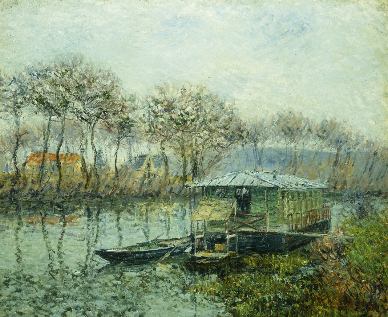 Seinen ved Port Marley; La Seine til Port Marley, 1902-1903 av Gustave Loiseau