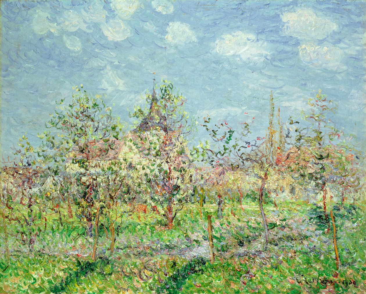 Blomstrende frukthage, l902 av Gustave Loiseau