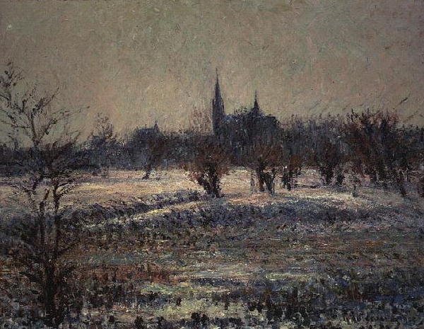 Hvit frost av Gustave Loiseau