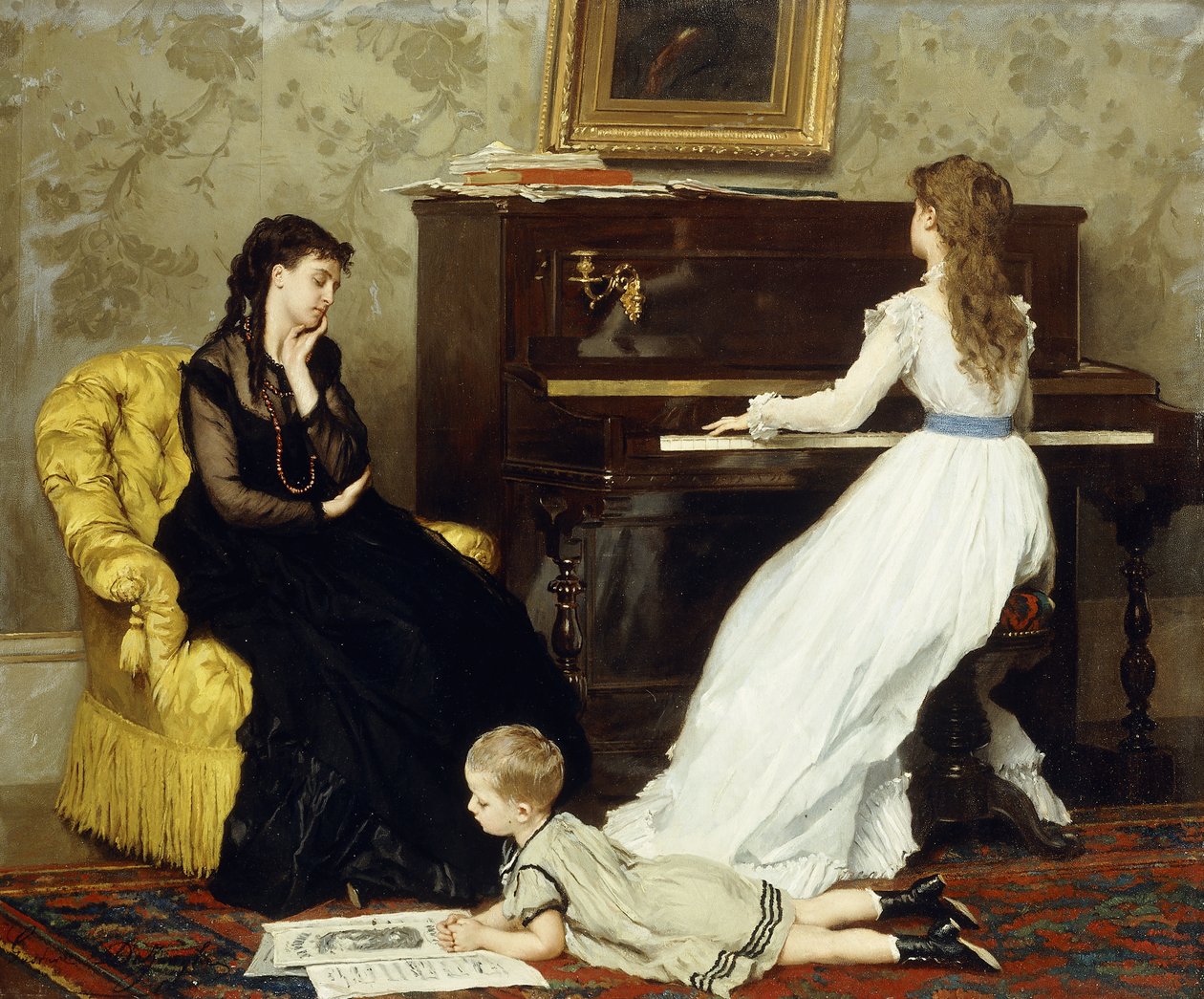 øver, av Gustave Léonard de Jonghe