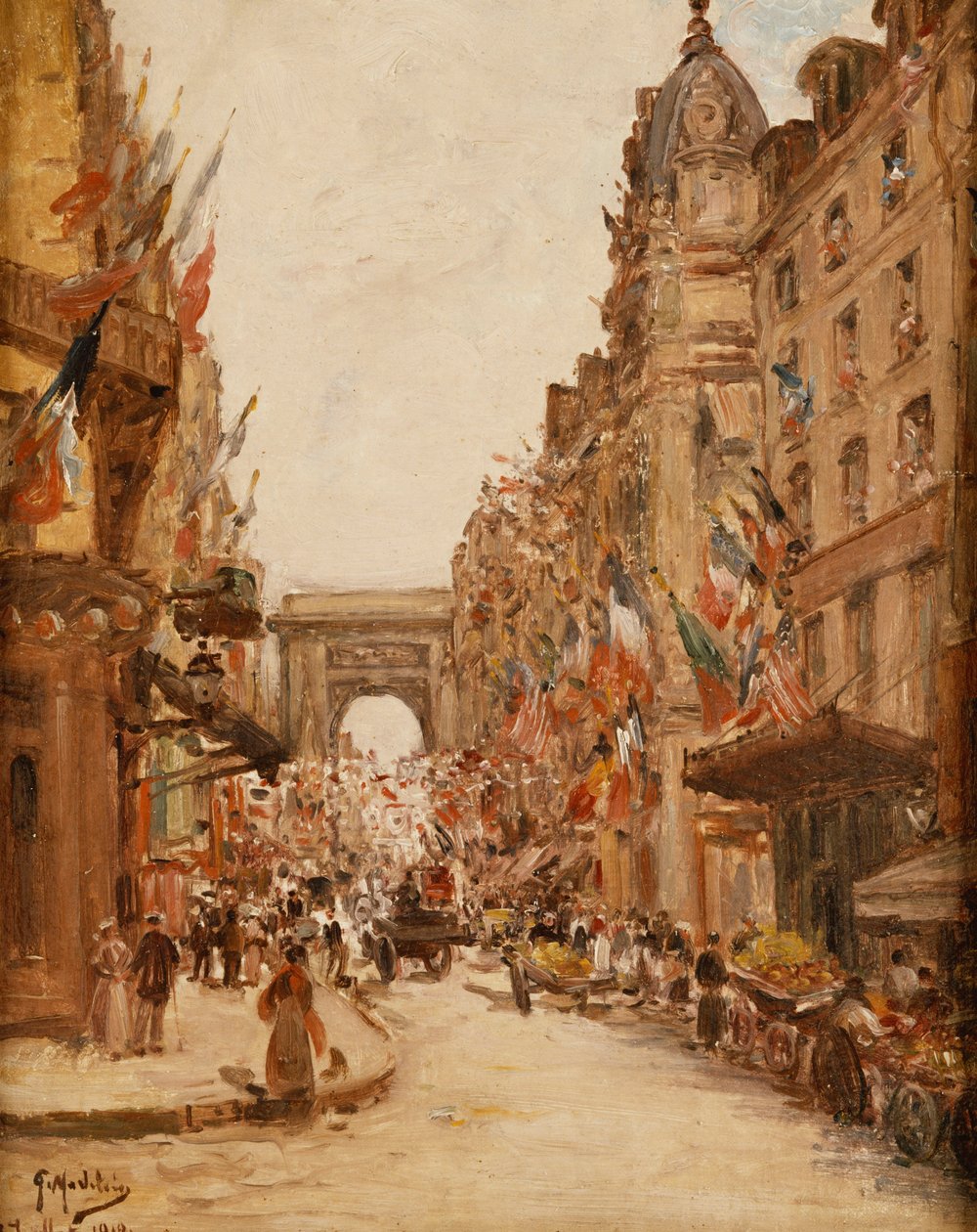 Bastille-dagen av Gustave Madelein