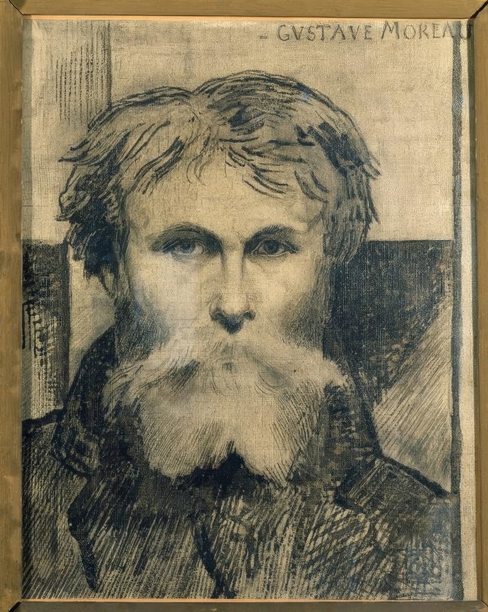 Selvportrett av Gustave Moreau