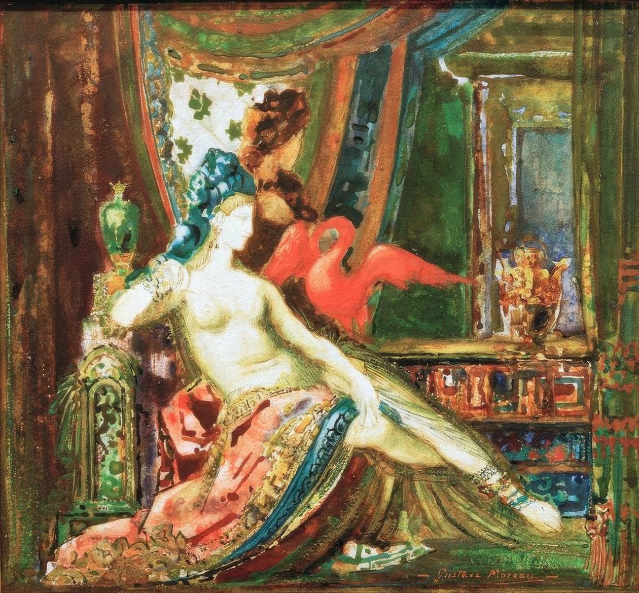 Ibis delilah av Gustave Moreau