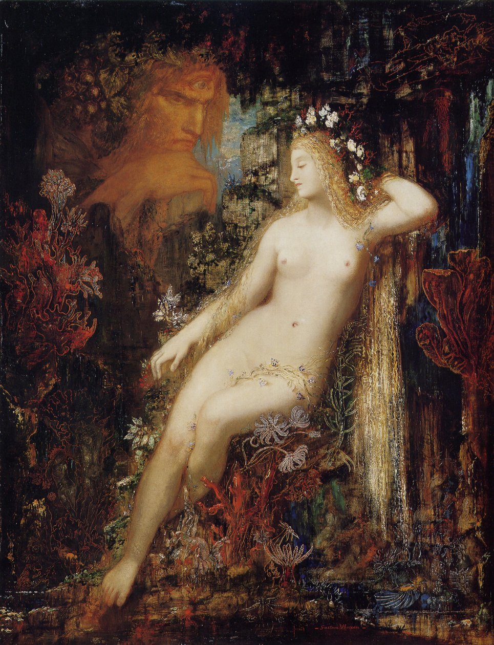 Galathea av Gustave Moreau