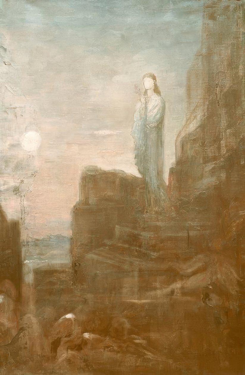 Helene på vollene til Troja av Gustave Moreau