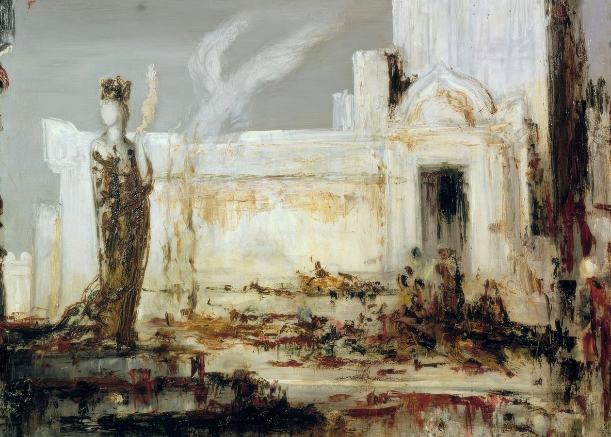 Helen ved Scee-porten av Gustave Moreau