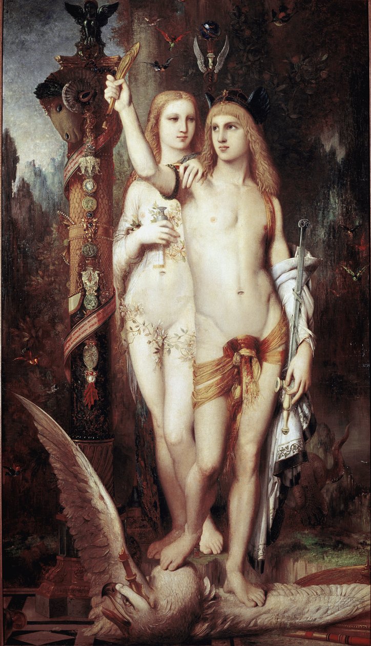Jason og Medee (olje på lerret av Gustave Moreau