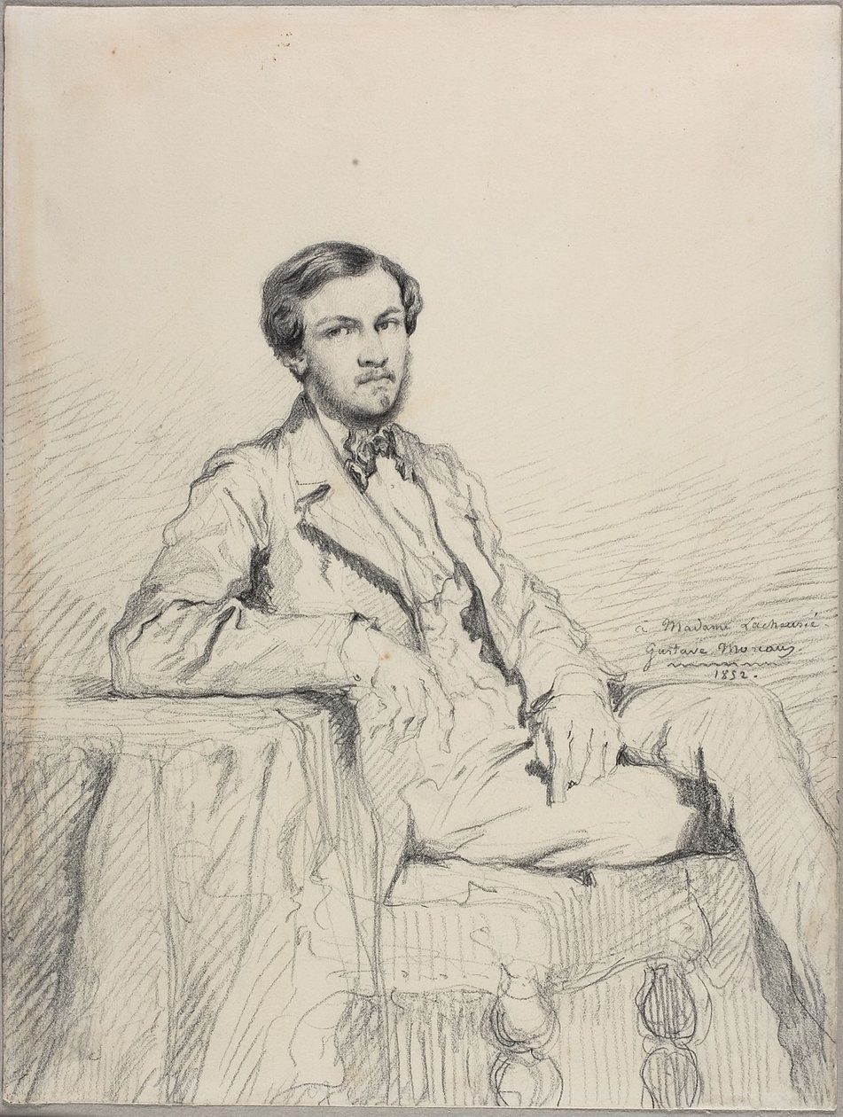 Portrett av Eugene Lacheurié av Gustave Moreau