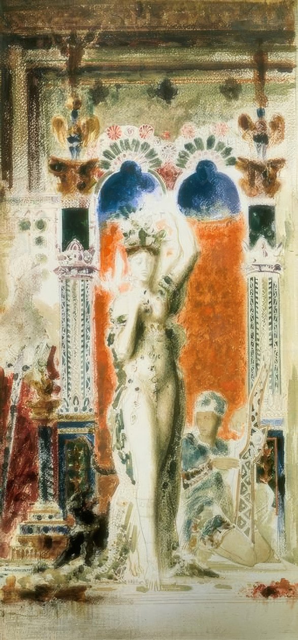 Dansende salome av Gustave Moreau