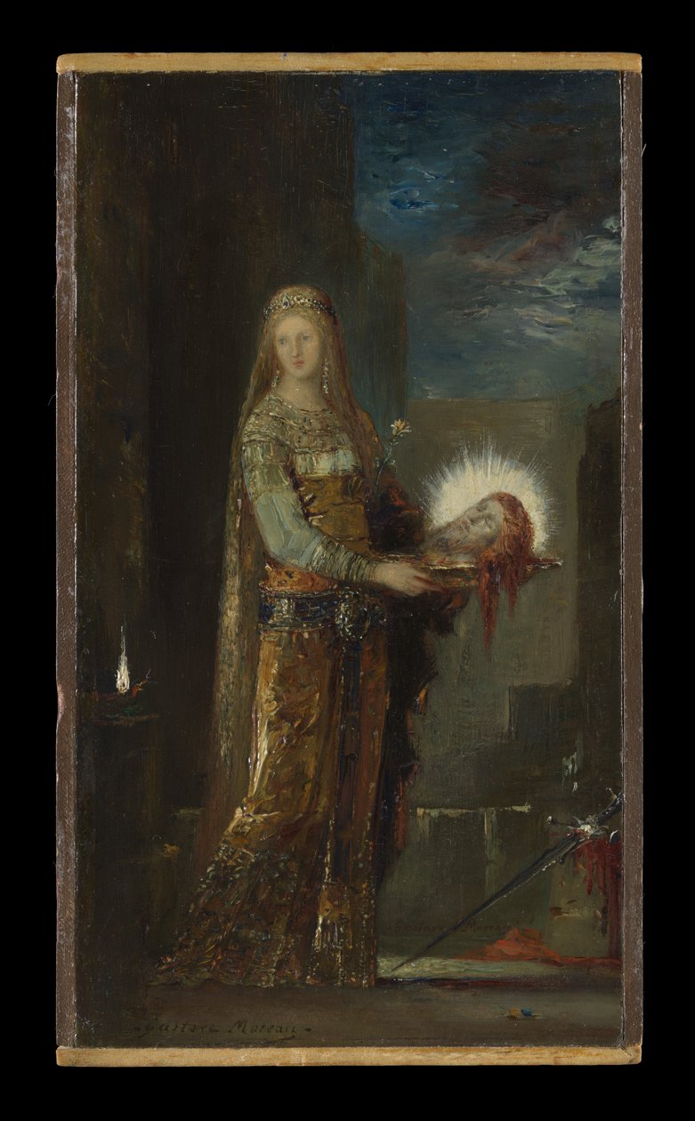 Salome med hodet til døperen Johannes av Gustave Moreau
