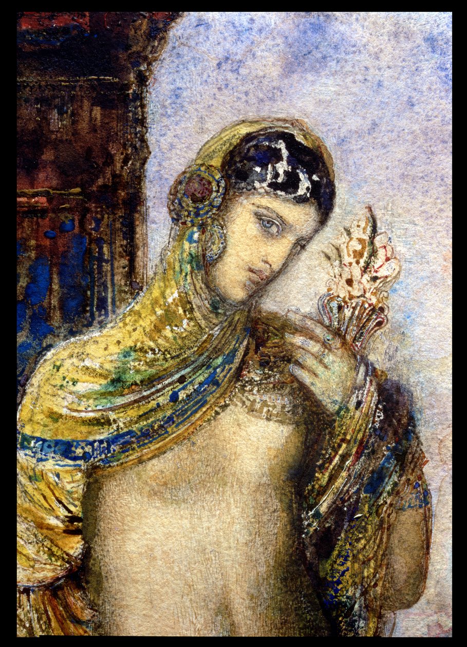 Song of Songs-detaljen til 83718 av Gustave Moreau