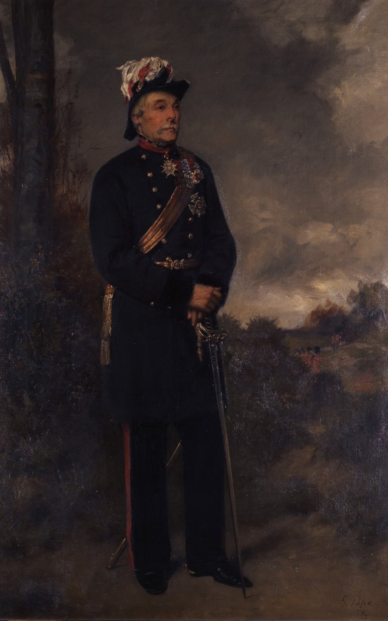 Portrett av generalmajor Lord Henry Percy, V.C. av Gustave Pope