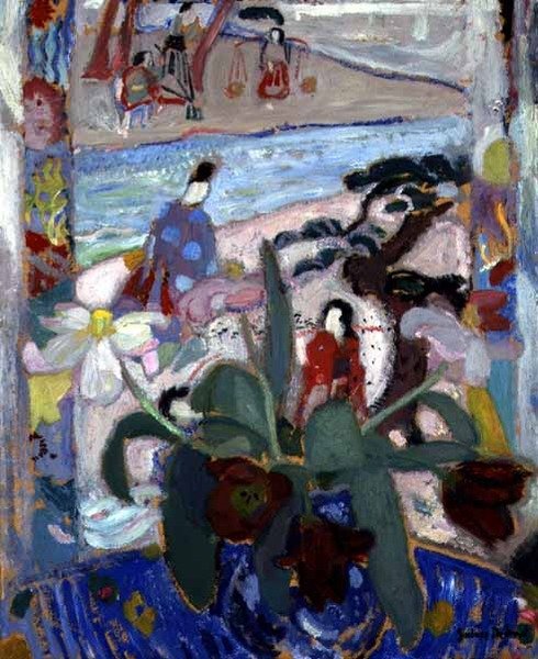 Japansk stilleben av Gustave de Smet
