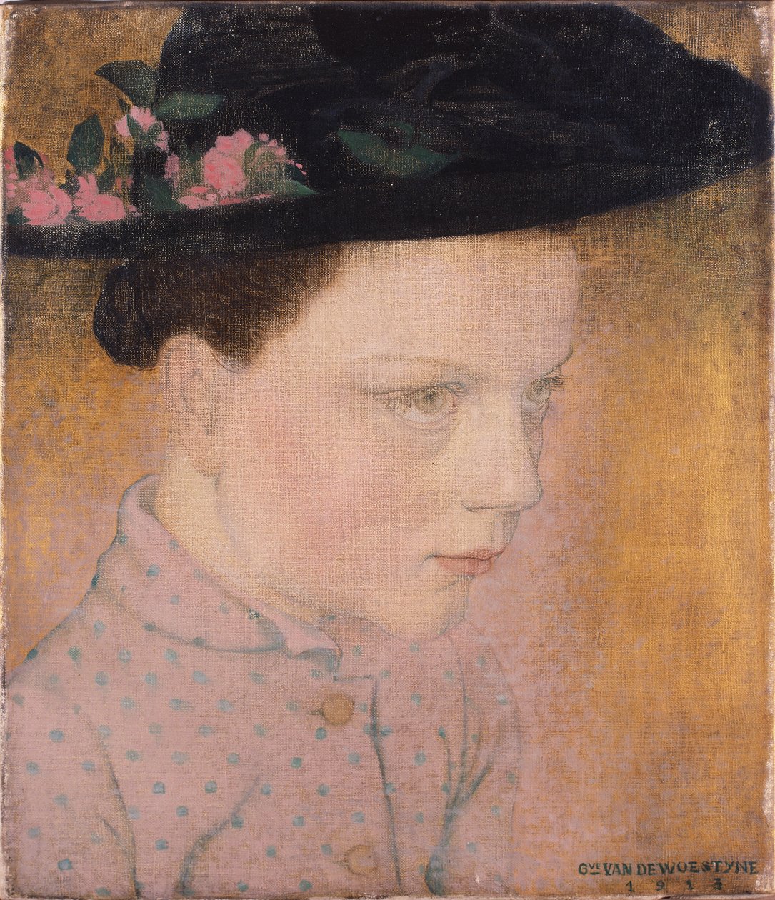 Landsbyjente av Gustave Van de Woestyne