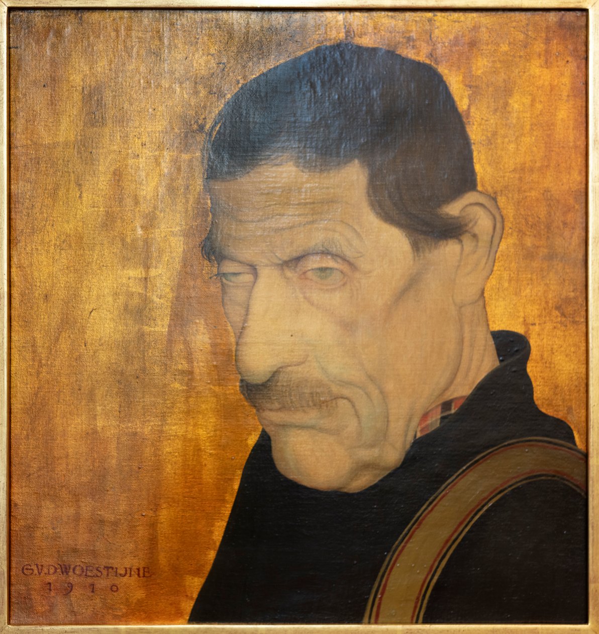Leder for en Man-Nandje Hooft av Gustave Van de Woestyne
