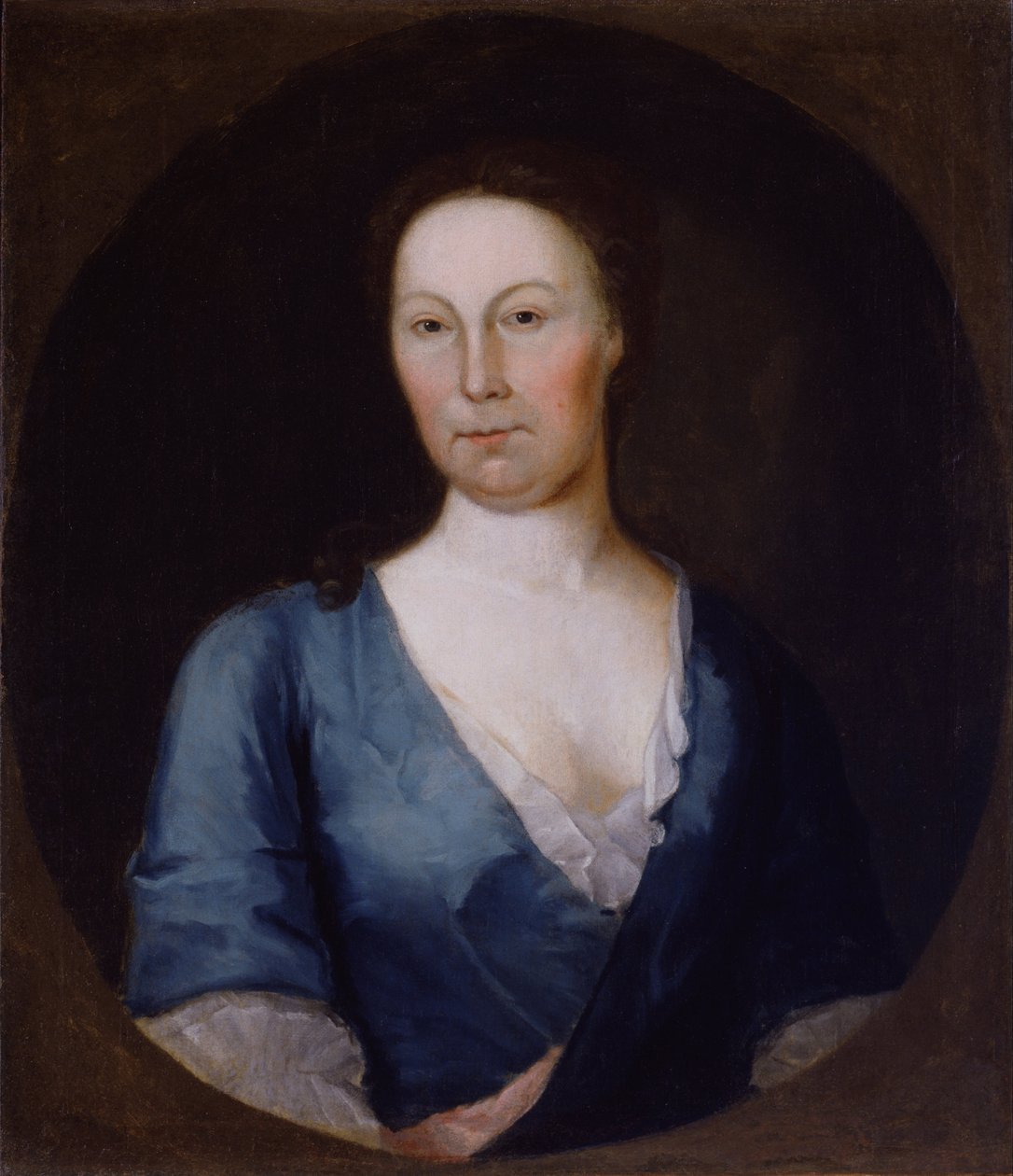 Fru Gustavus Brown av Gustavus Hesselius