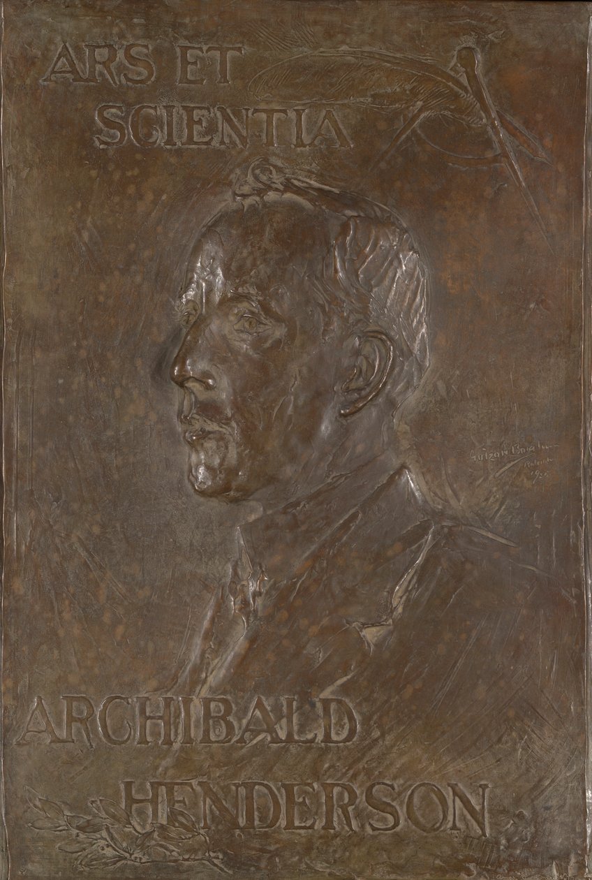 Archibald Henderson 1877-1963 av Gutzon Borglum