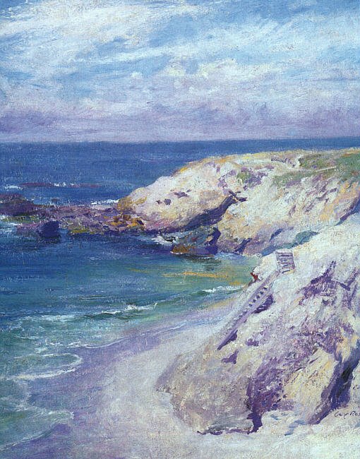 La Jolla Cove av Guy Rose