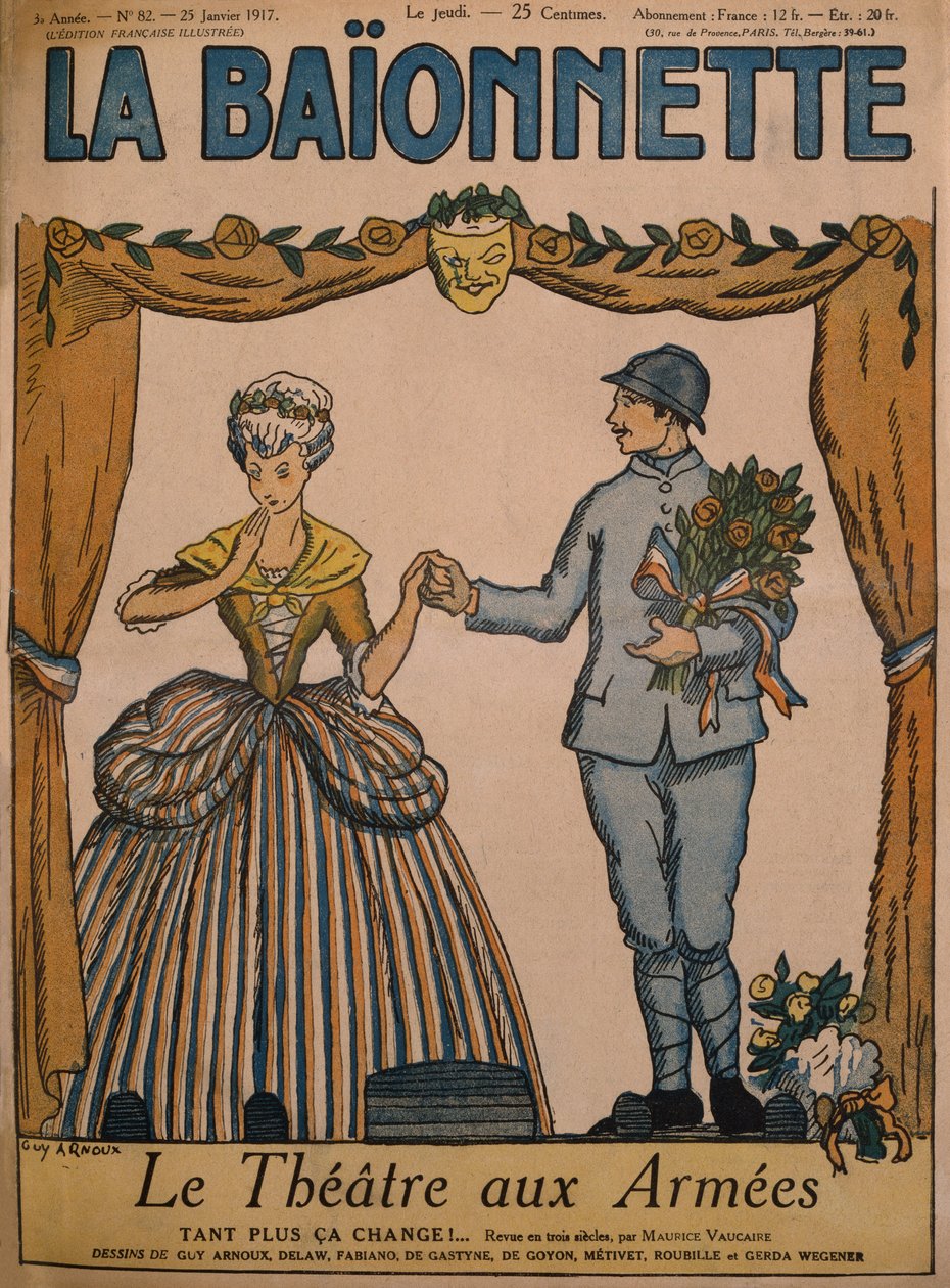 Theatre for the Armies, forsideillustrasjon fra 