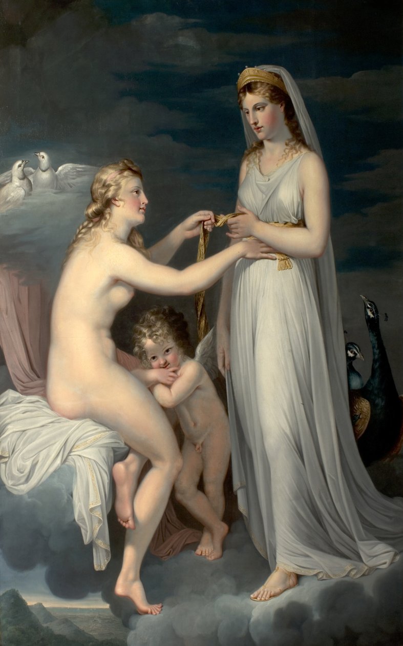 Juno Borrowing the Belt of Venus, ca. 1771 av Guy Head