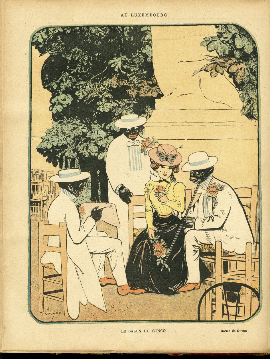 Illustrasjon av Guydo (1868-1930) i Le Rire av Guydo Guydo