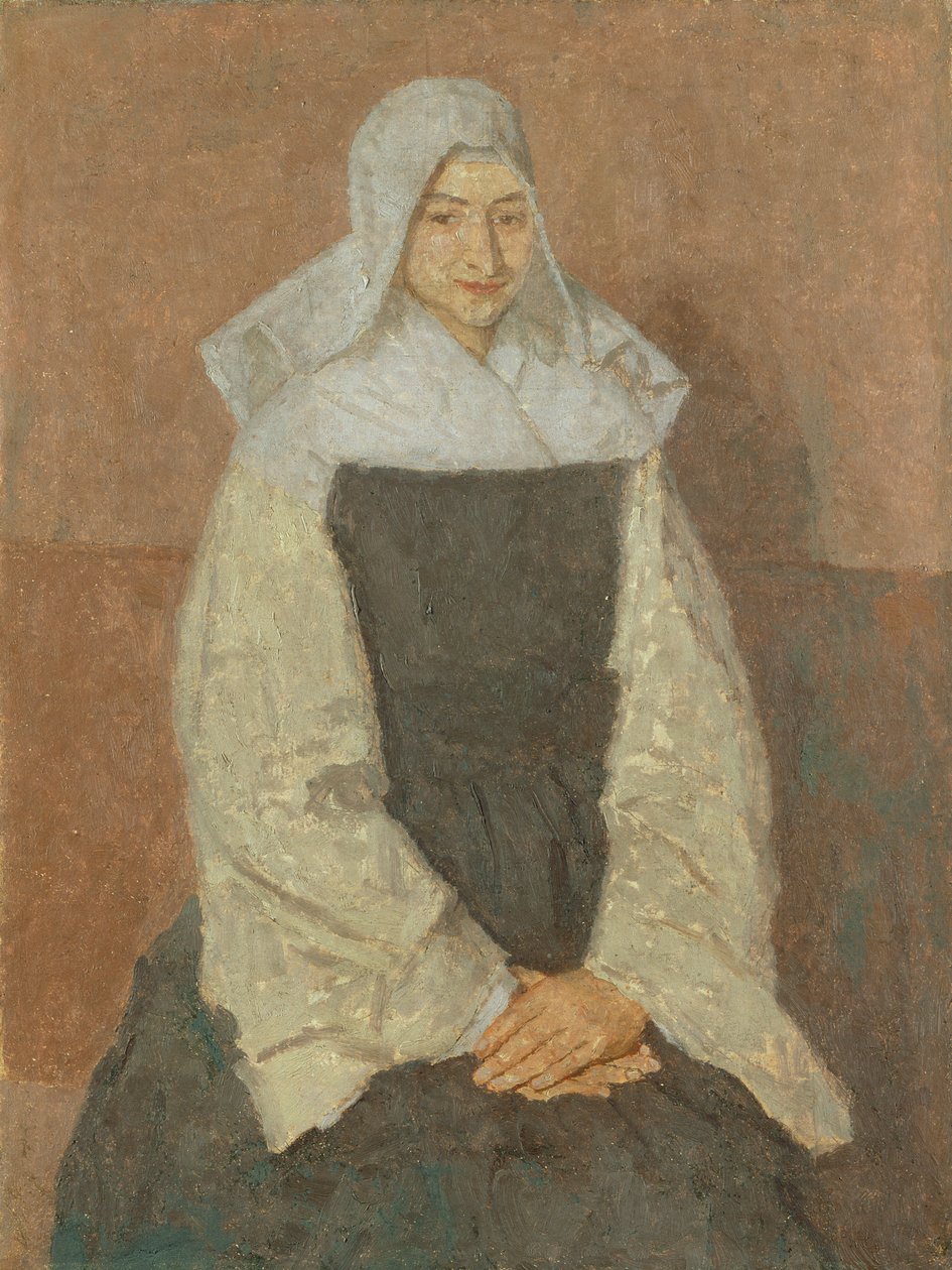 Mor Marie Poussepin (1653-1744) ca. 1915-20 av Gwen John