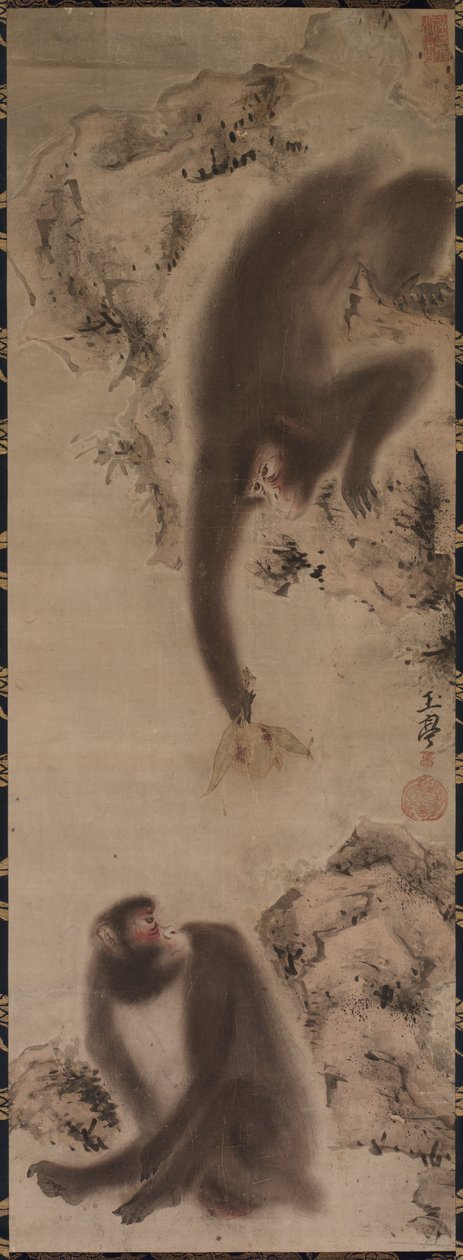 Aper, c. 1800. av Gyokutei Katsu