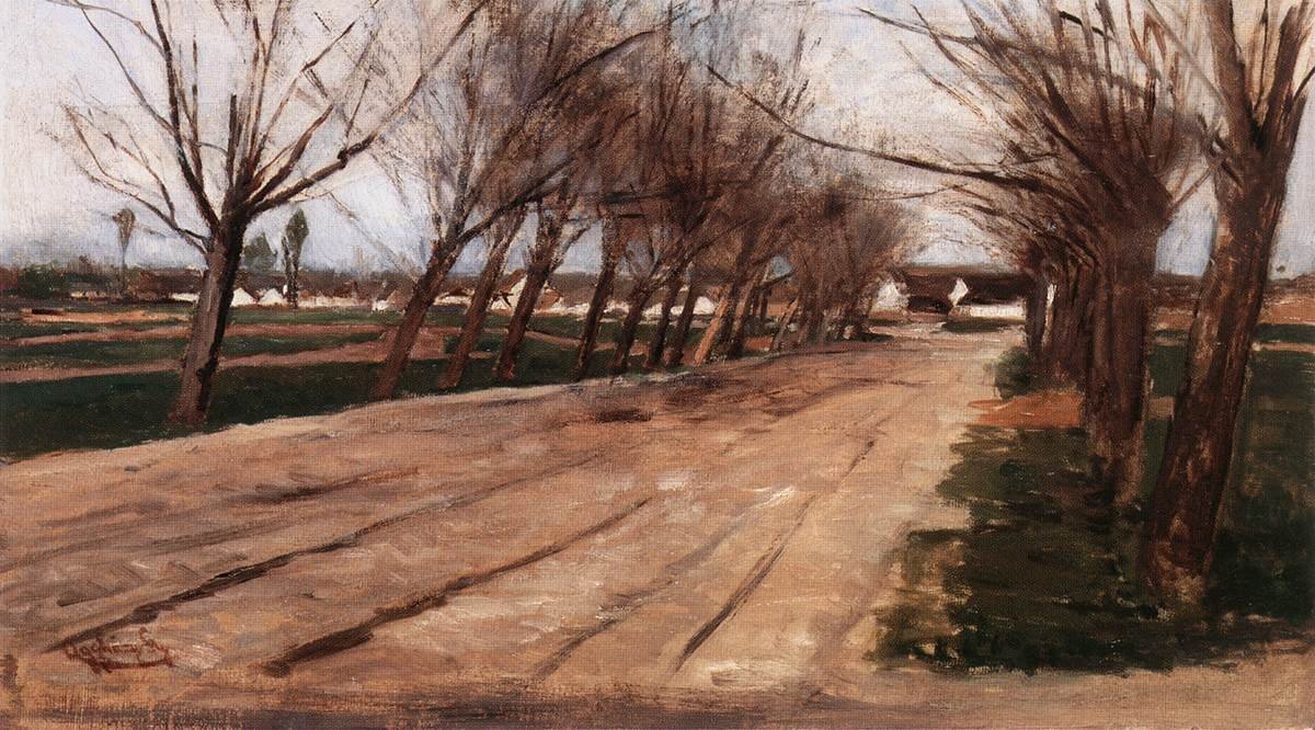 Bakgate av Gyula Agghazy
