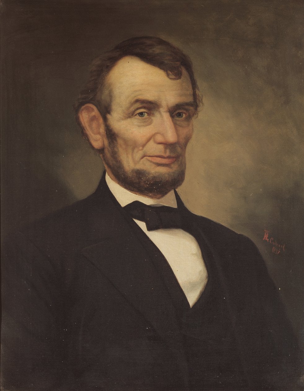 Abraham Lincoln, 1888 av H. Colcard