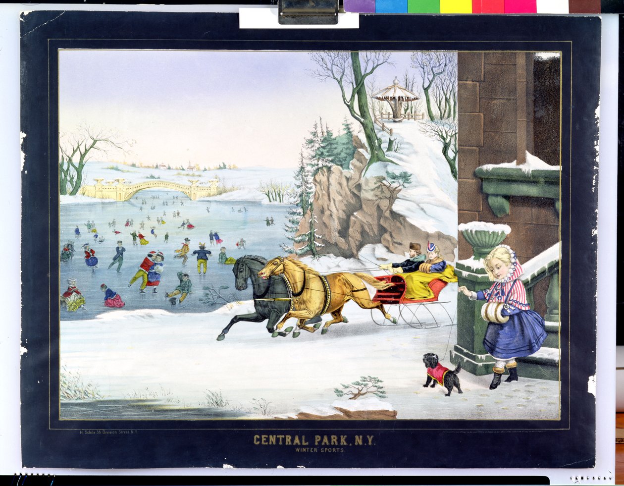 Central Park, New York av H. Schile