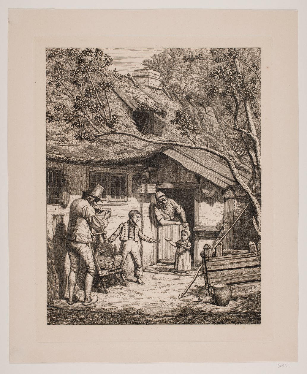 Husmannsfamilien av H.J. Hammer