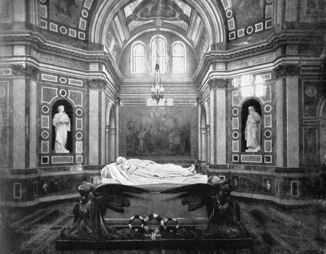 Det kongelige mausoleet, Frogmore, 1901. av HN King