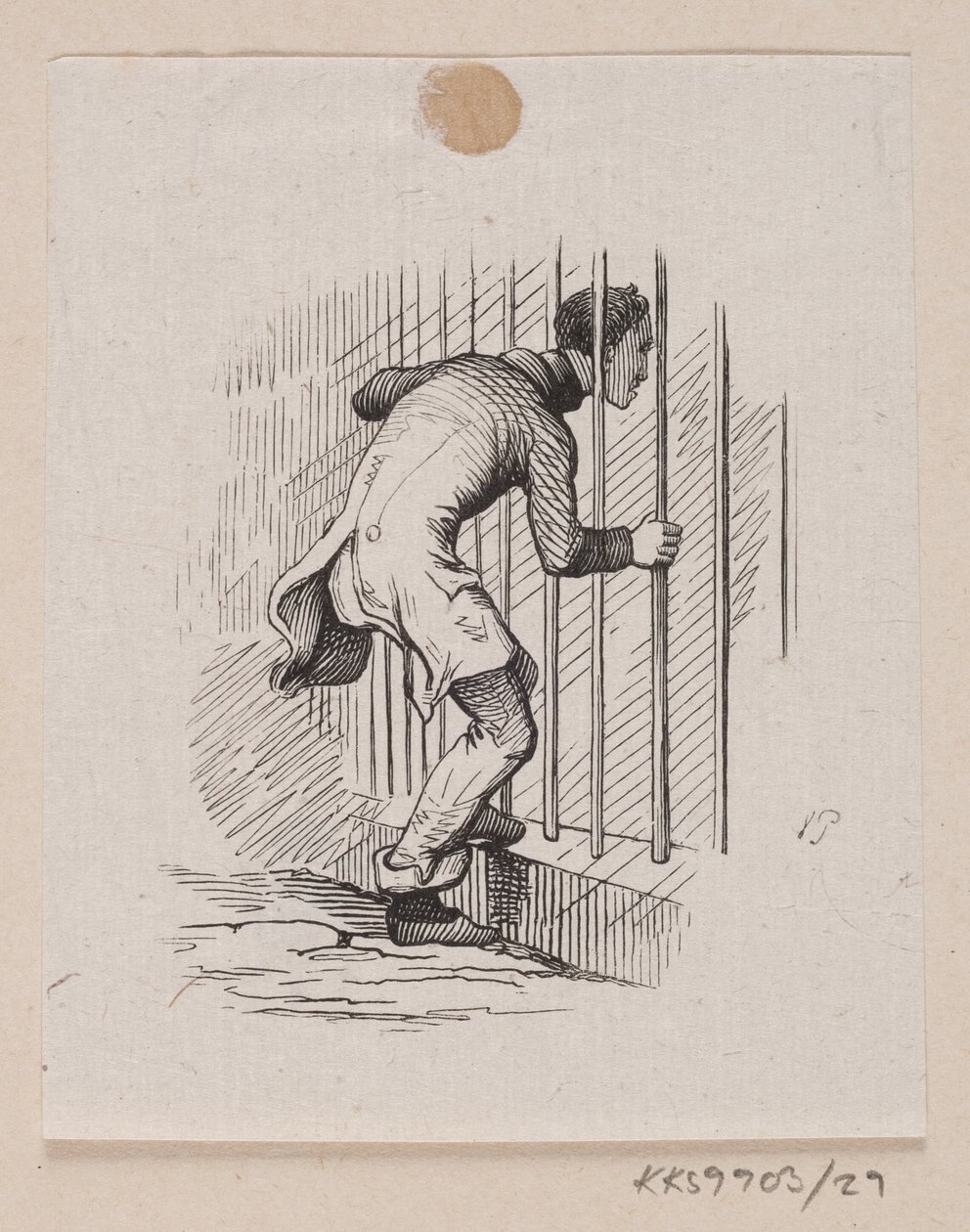 Illustrasjon til "Lykkens Kalosker" i H.C. Andersen, "Eventyr og historier", bind 1 av H.P. Hansen
