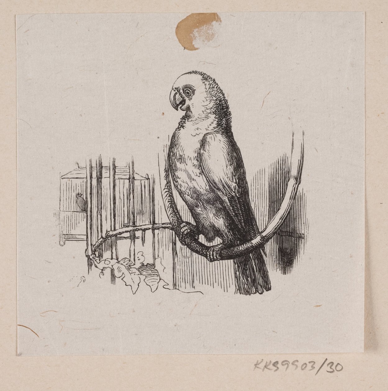 Illustrasjon til "Lykkens Kalosker" i HC Andersen, "Eventyr og historier", bind 1 av H.P. Hansen