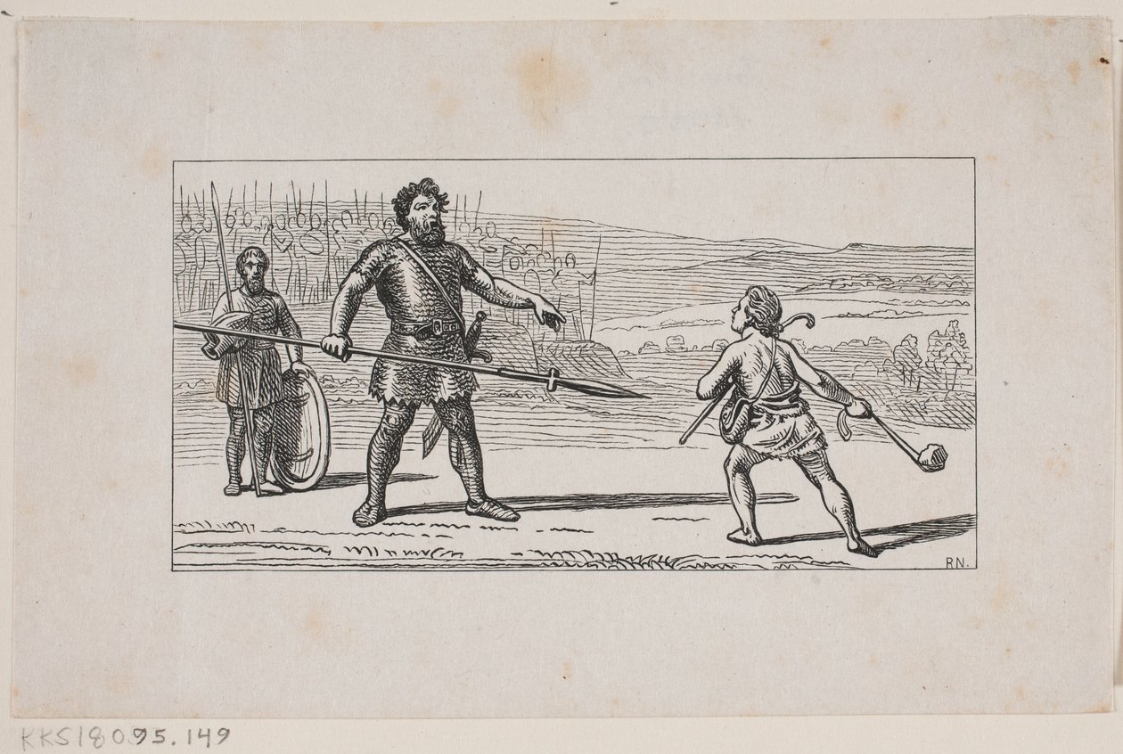 Prøvetrykk for Chr. Winthers A.B.C. av H.P. Hansen