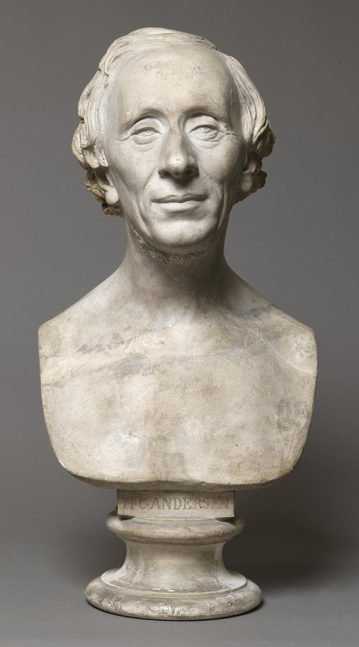 Den danske forfatteren Hans Christian Andersen av H.W. Bissen