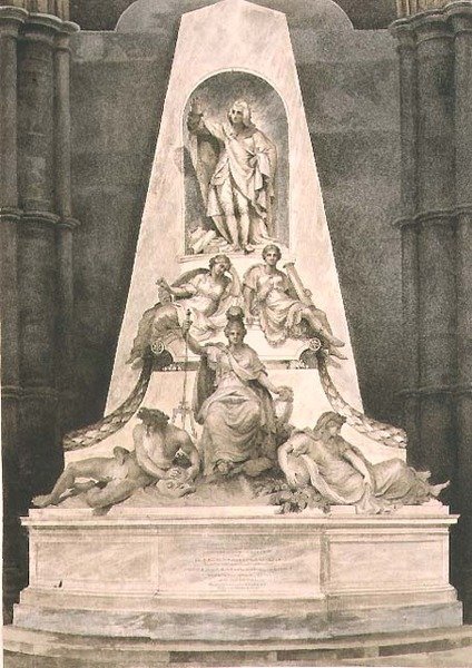 The Tomb of Lord Chatham, plate I fra 