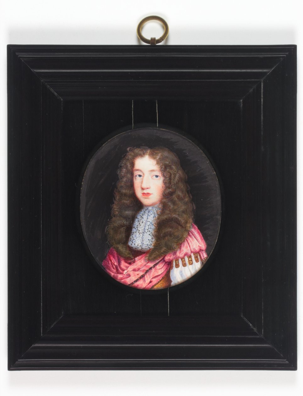 Henry Cavendish, jarl av Ogle (akvarell på elfenben) av H. Byrne