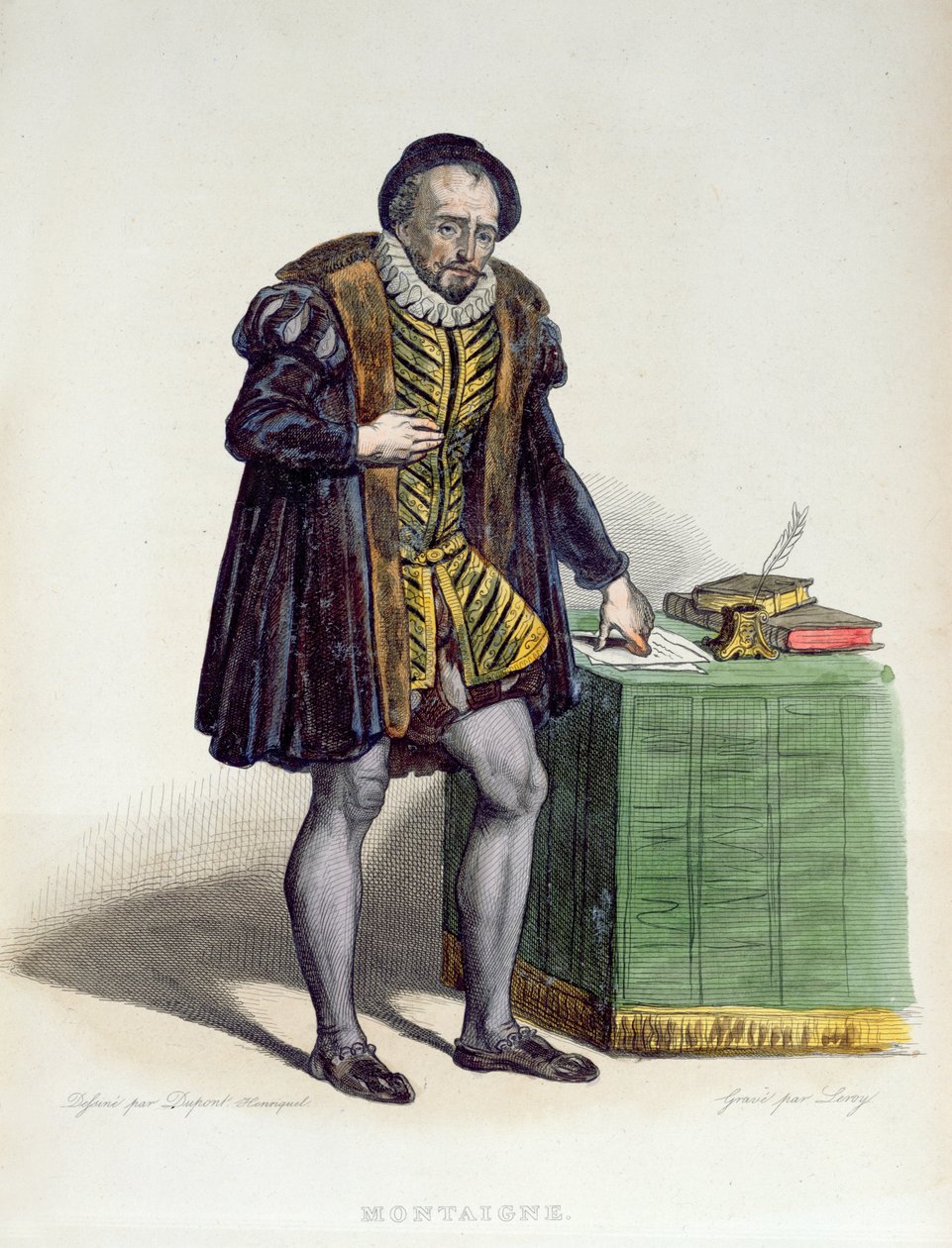 Michel Eyquem de Montaigne (1533-92) fra 
