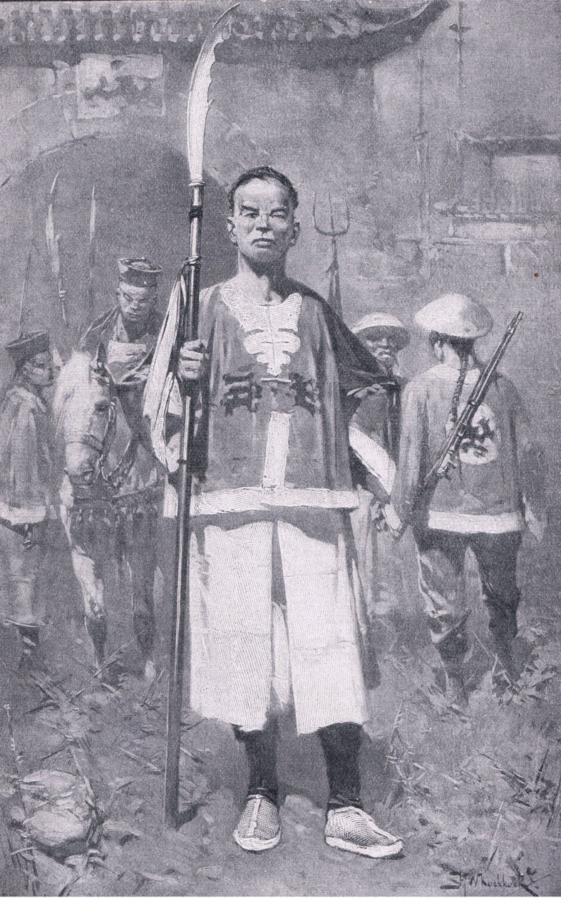 En bokser (litho) av H. M. Koekkoch